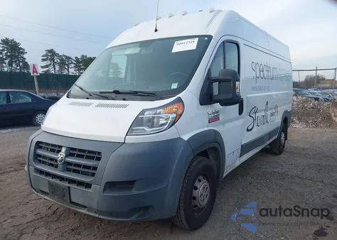 2014 Ram Promaster 2500 High Roof z USA, uszkodzony, nr VIN 3C6TRVDG5EE119577